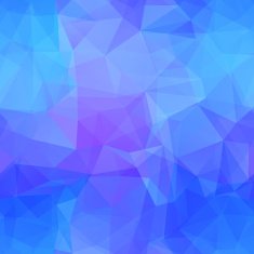 Blue seamless triangle pattern N4