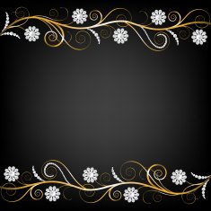 border with pearls N2