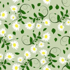 Seamless Floral Pattern N696