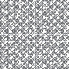Circles geometric seamless pattern retro style vector repeating