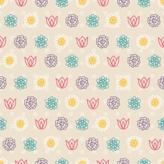 floral seamless pattern N295