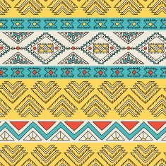 Ethnic ornamental textile seamless pattern N29