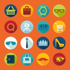 Set of Fashion Icons N108