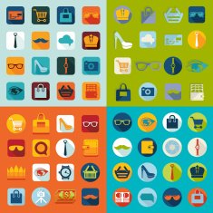 Set of Fashion Icons N109