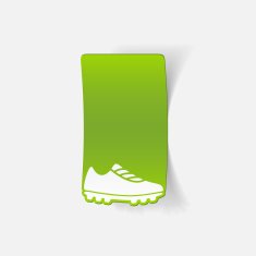realistic design element sneakers N76