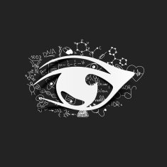 Drawing medical formulas eye N24
