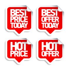 Best hot offers speech bubbles
