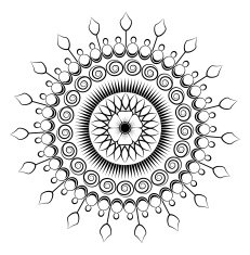 Floral stylish background N2