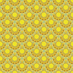 Abstract floral ethnic background seamless pattern