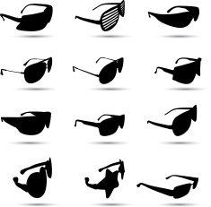 glasses silhouette N9