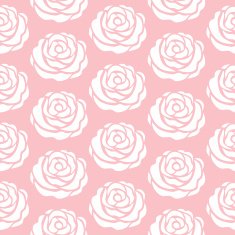 Floral pattern Pink seamless vector N2