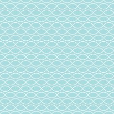 Abstract pattern Blue petals Seamless vector
