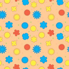 Seamless floral pattern Flowers texture N2