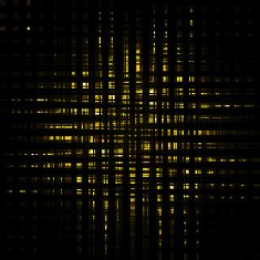 Square black - yellow texture