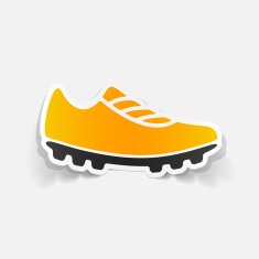 realistic design element sneakers N79