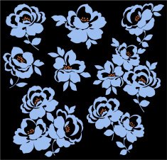 flower material N79