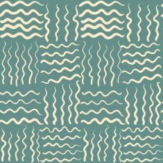 abstract sea wave seamless pattern