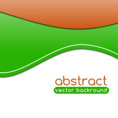 Vivid waves abstract background