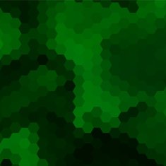 abstract green hexagon pattern background