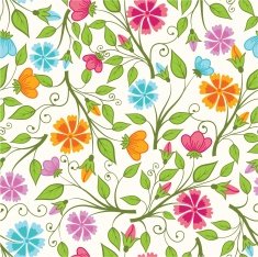 Floral Pattern N363
