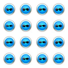 Blue Icons - Sunglasses