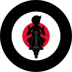 Mod & Scooter Silhouette N3