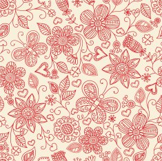 Floral Pattern N365