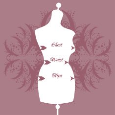 vector vintage tailor's mannequin N28
