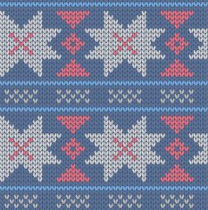 Seamless knitted pattern N14