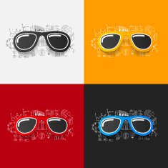 Drawing business formulas sunglasses N47