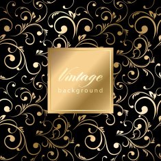 Abstract vintage seamless damask pattern N37