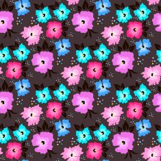 Seamless background of flowers N3