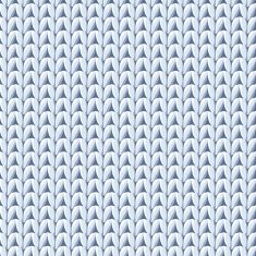 White winter knitted background Vector seamless pattern