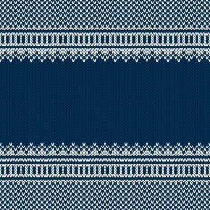 Winter Holiday Seamless Knitted Pattern N9