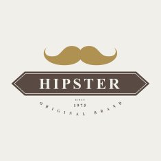 Vintage hipster badges and labels N5