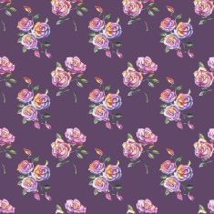 seamless pattern with beautiful roses N12