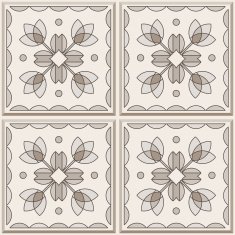 Brown ceramic tile N8