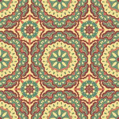 Arabesque seamless pattern N23