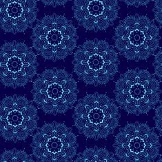 Seamless Pattern mandala N5