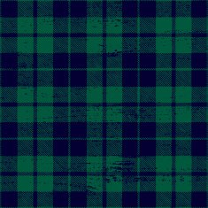 Blue and green scratched plaid tartan pattern