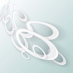 abstract gray ring shape background