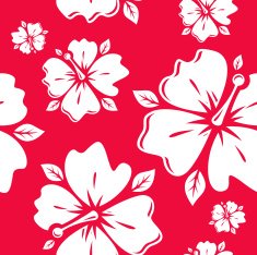 Vector flower seamless pattern