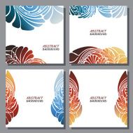 Colorful ornamental backdrop N2