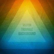 Vector Geometric Background Hipster theme Retro triangle template