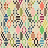 Rhombuses seamless pattern N7