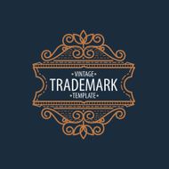 luxury monogram logo identity template elegant linear business s N11