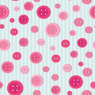 Colorful seamless vector pattern with buttons