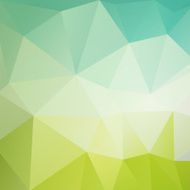 Vector colored triangular background