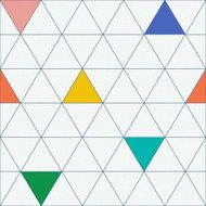Abstract seamless multicolored texture N2