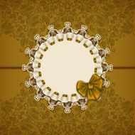 Elegant vector template for luxury invitation card N24
